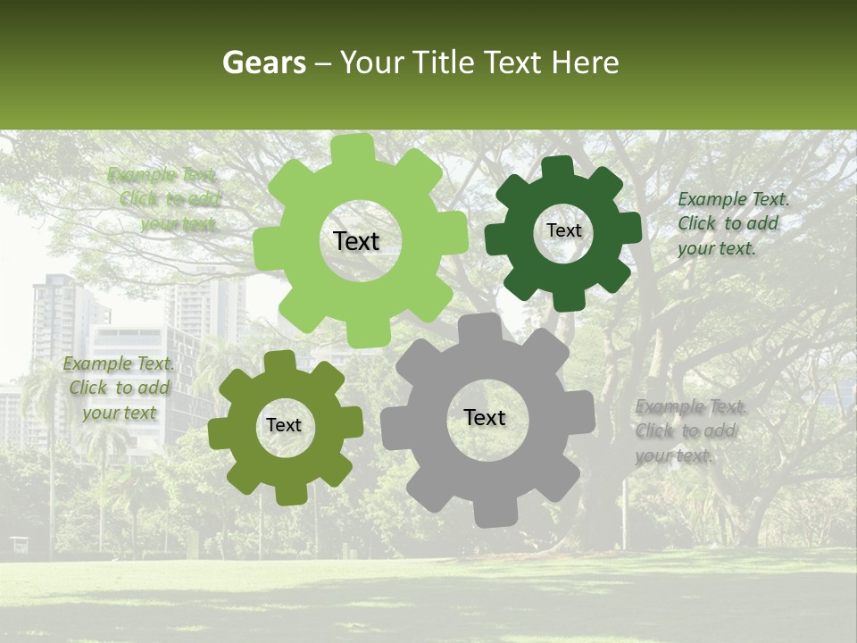 Central Park - New York City Park PowerPoint Template