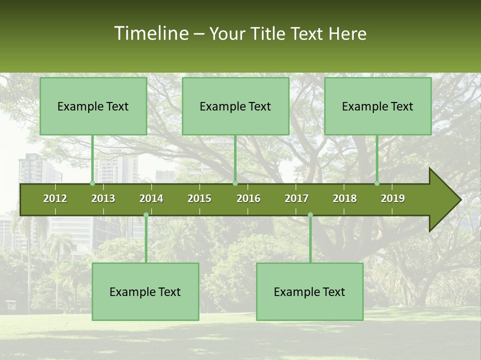 Central Park - New York City Park PowerPoint Template