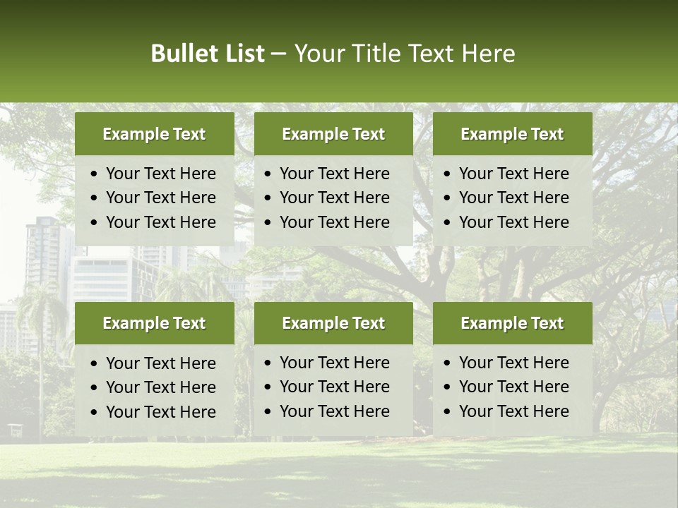 Central Park - New York City Park PowerPoint Template