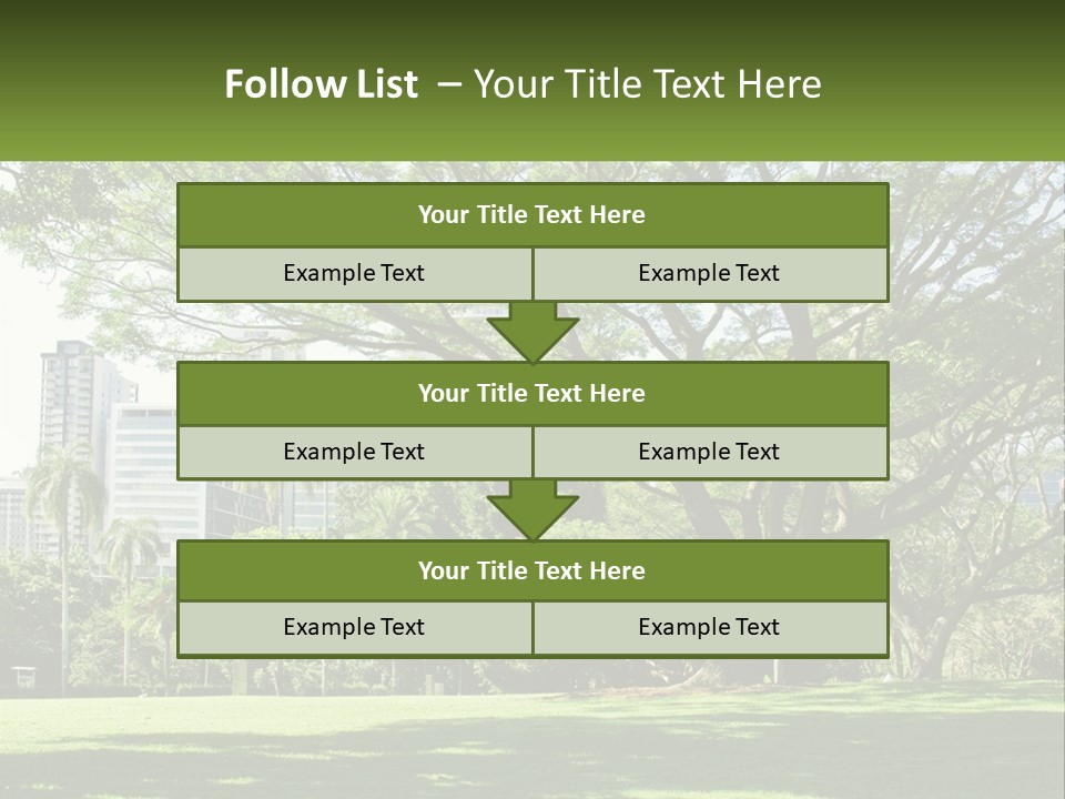Central Park - New York City Park PowerPoint Template