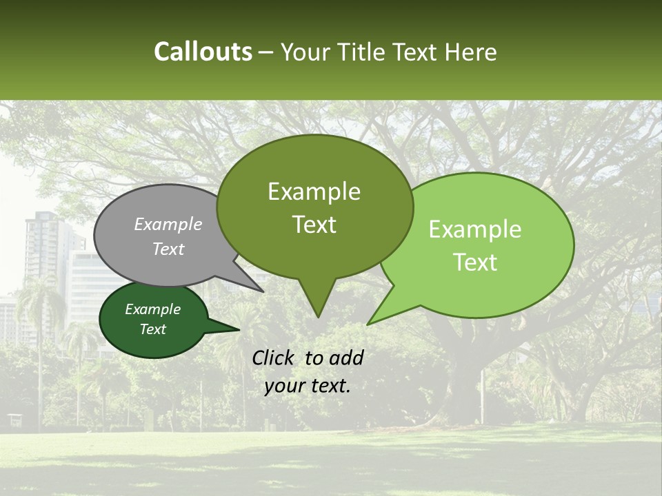 Central Park - New York City Park PowerPoint Template