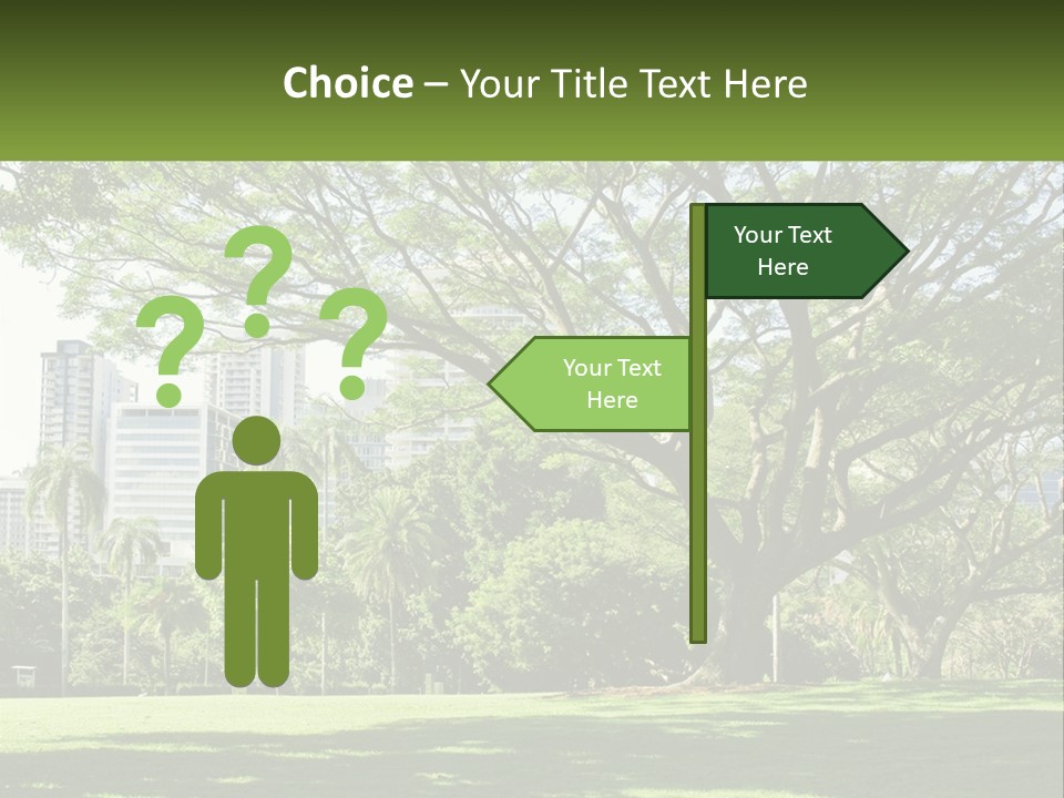 Central Park - New York City Park PowerPoint Template