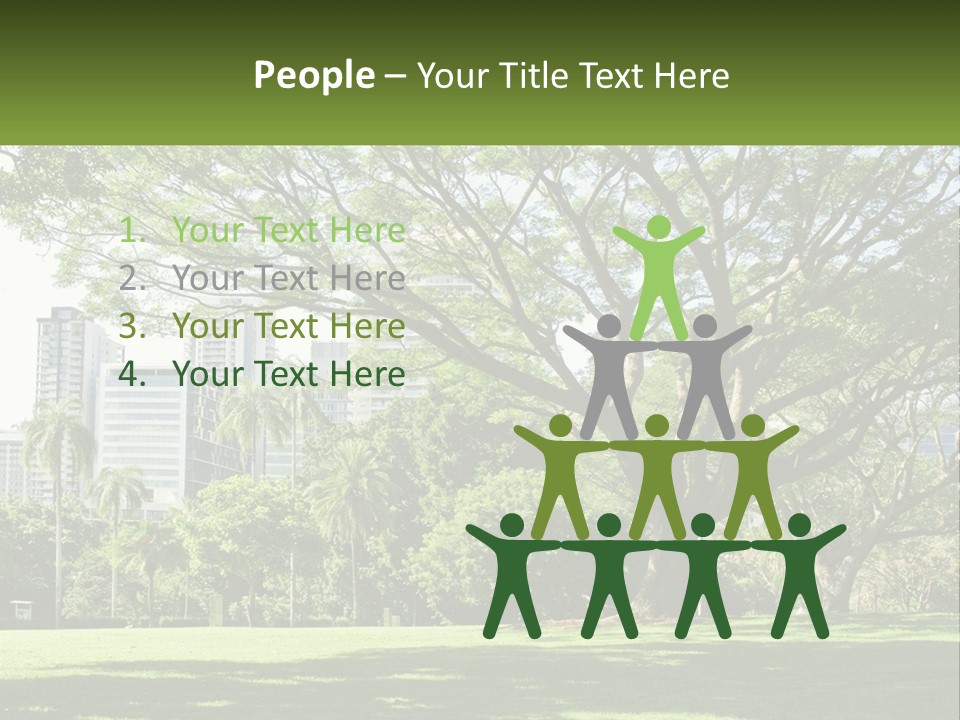 Central Park - New York City Park PowerPoint Template