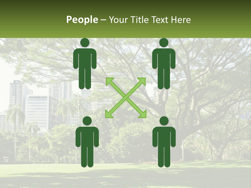 Central Park - New York City Park PowerPoint Template