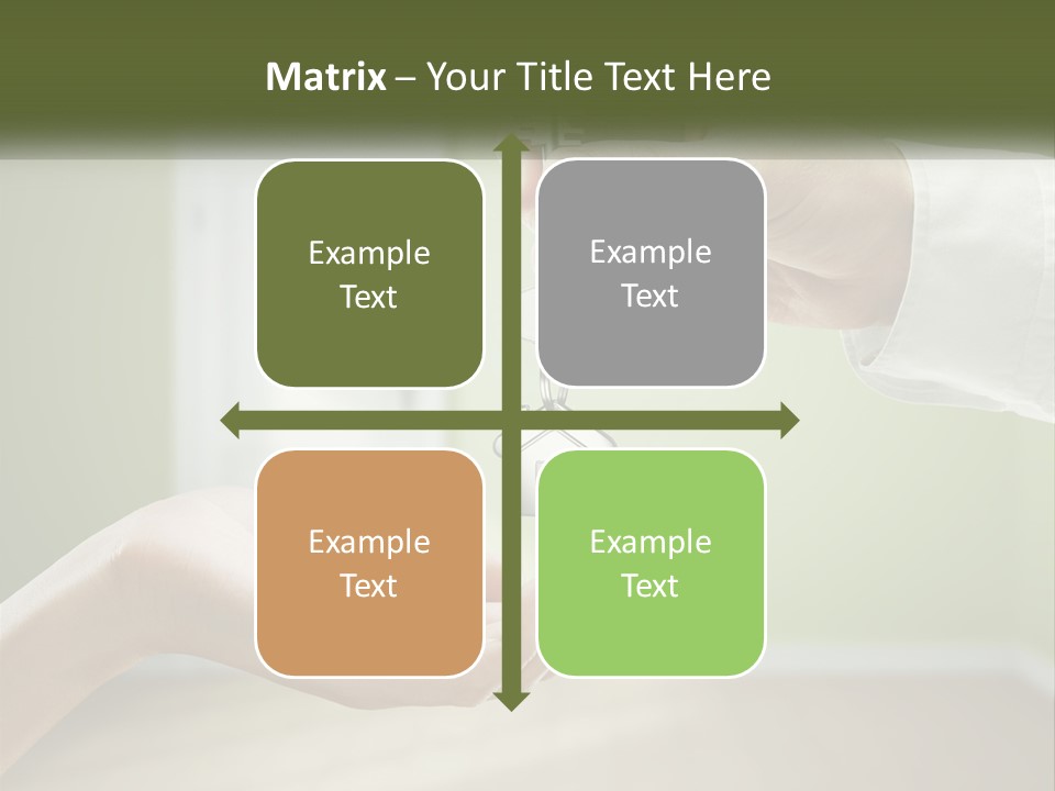 Handing Over The Keys To The Apartment PowerPoint Template