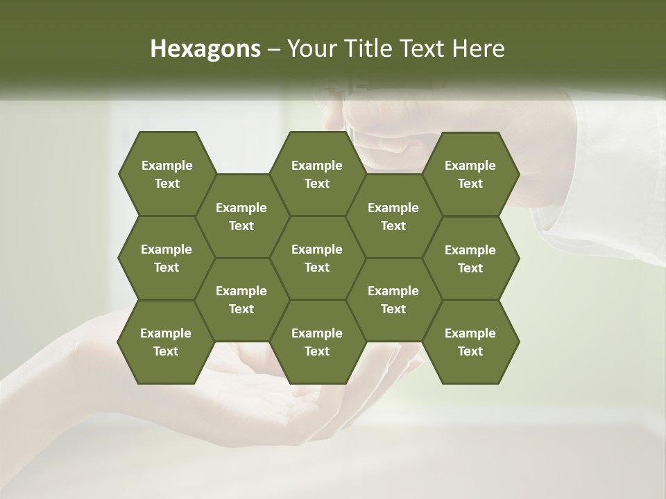 Handing Over The Keys To The Apartment PowerPoint Template