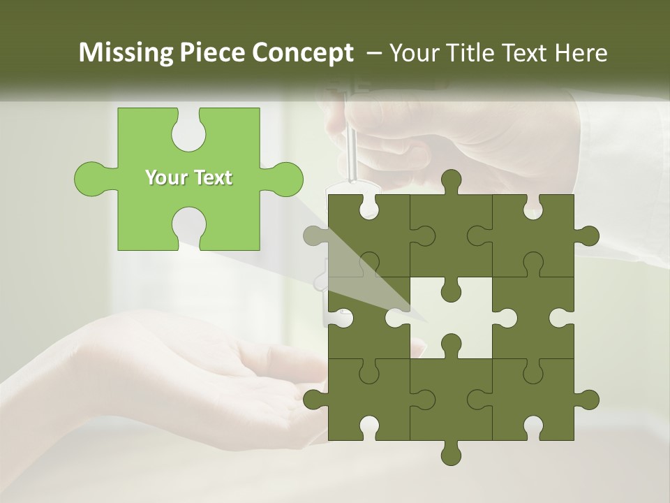 Handing Over The Keys To The Apartment PowerPoint Template