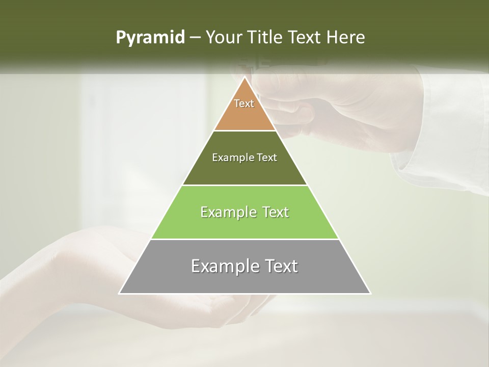 Handing Over The Keys To The Apartment PowerPoint Template