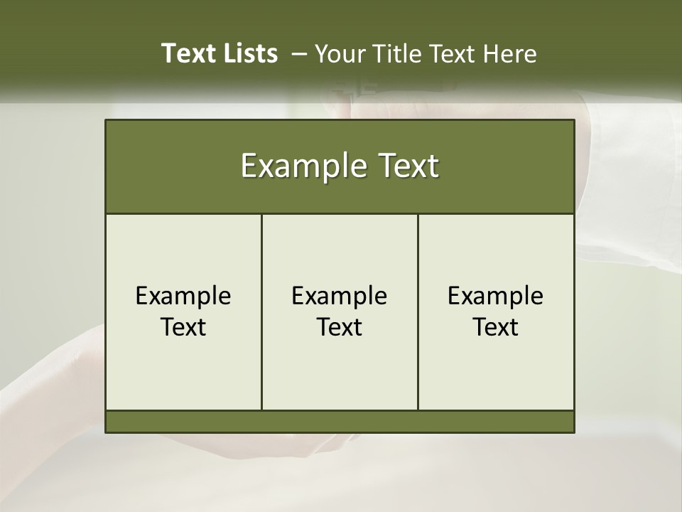 Handing Over The Keys To The Apartment PowerPoint Template