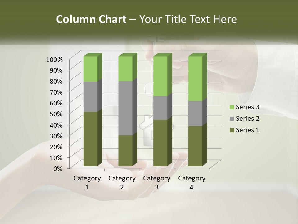 Handing Over The Keys To The Apartment PowerPoint Template