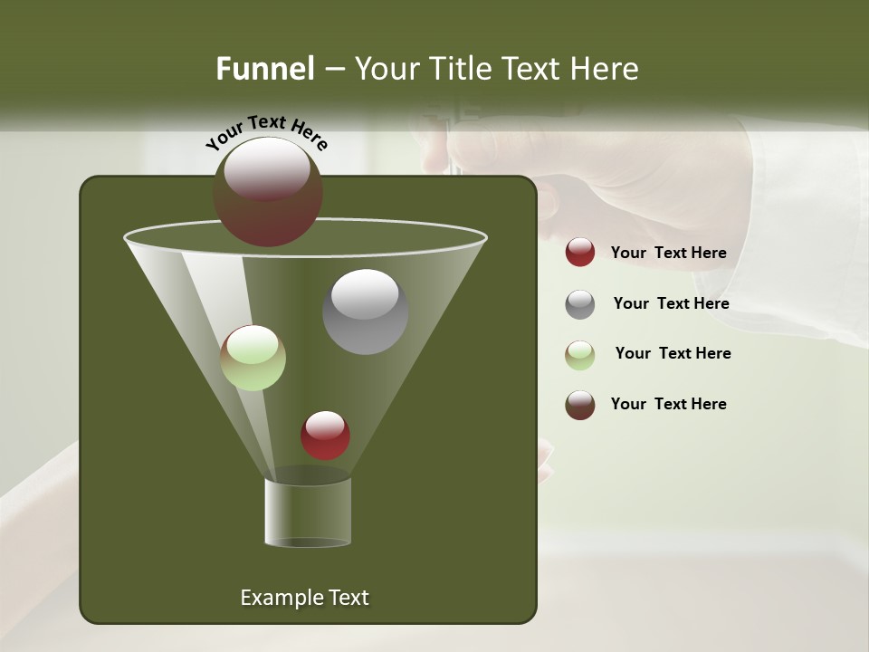 Handing Over The Keys To The Apartment PowerPoint Template