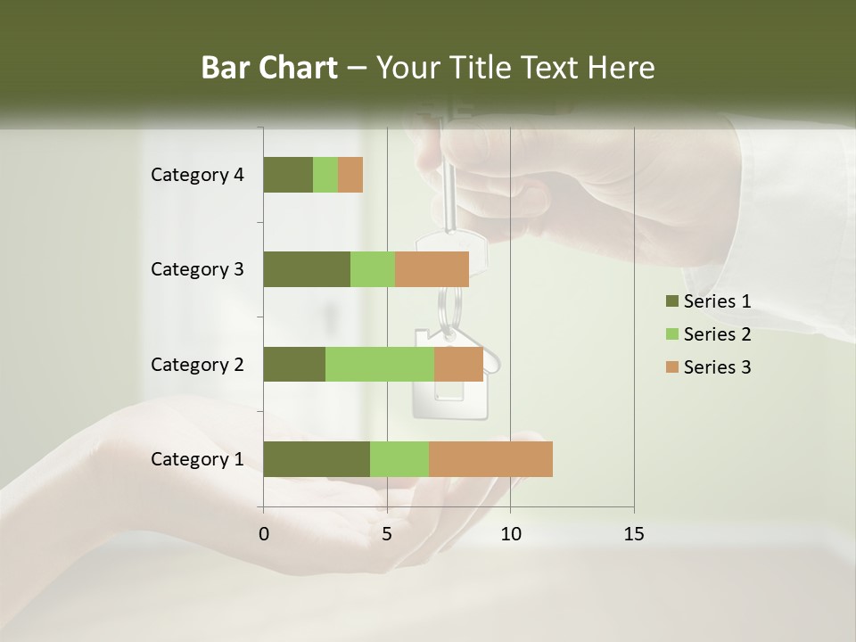 Handing Over The Keys To The Apartment PowerPoint Template