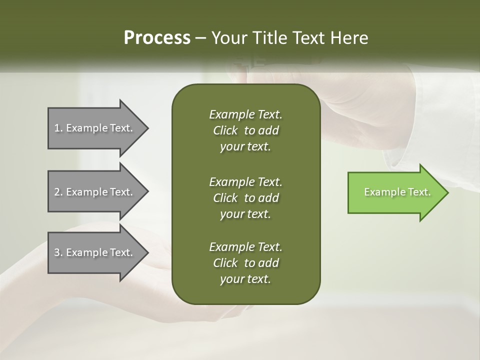 Handing Over The Keys To The Apartment PowerPoint Template