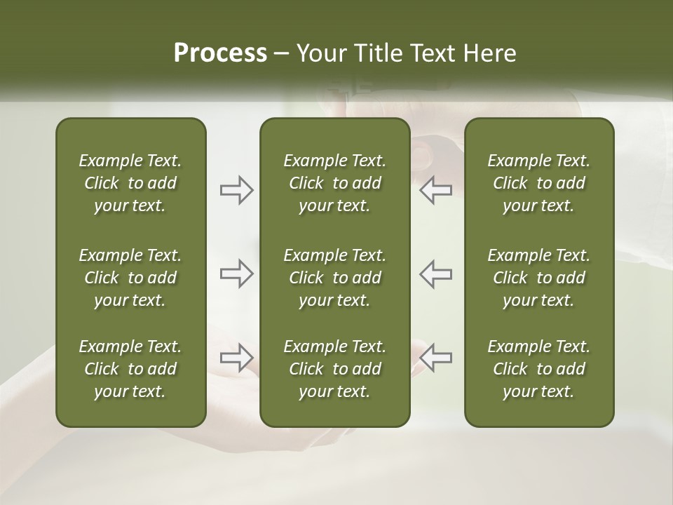 Handing Over The Keys To The Apartment PowerPoint Template