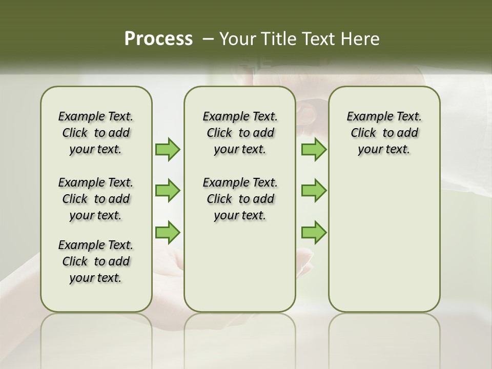 Handing Over The Keys To The Apartment PowerPoint Template