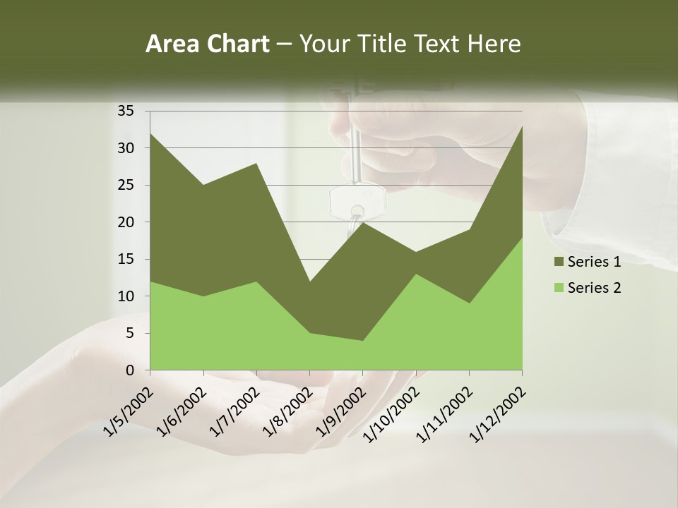 Handing Over The Keys To The Apartment PowerPoint Template