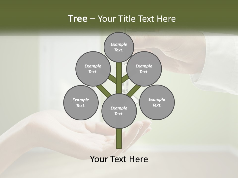 Handing Over The Keys To The Apartment PowerPoint Template