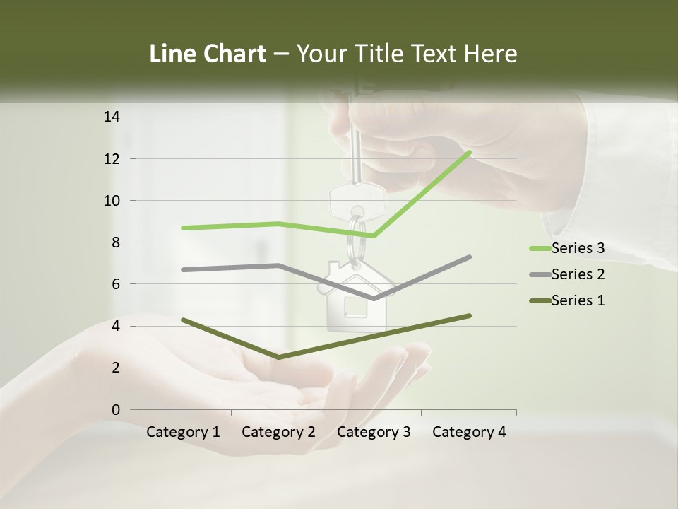 Handing Over The Keys To The Apartment PowerPoint Template