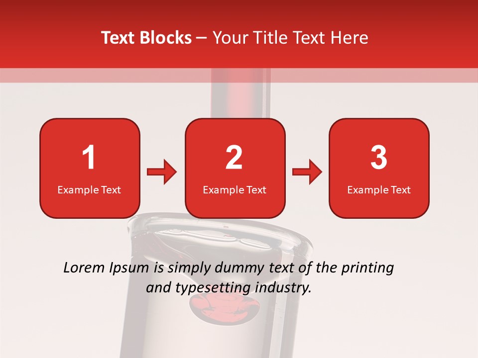 Test Tubes PowerPoint Template