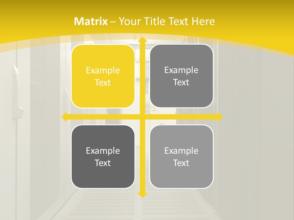 Server Room PowerPoint Template