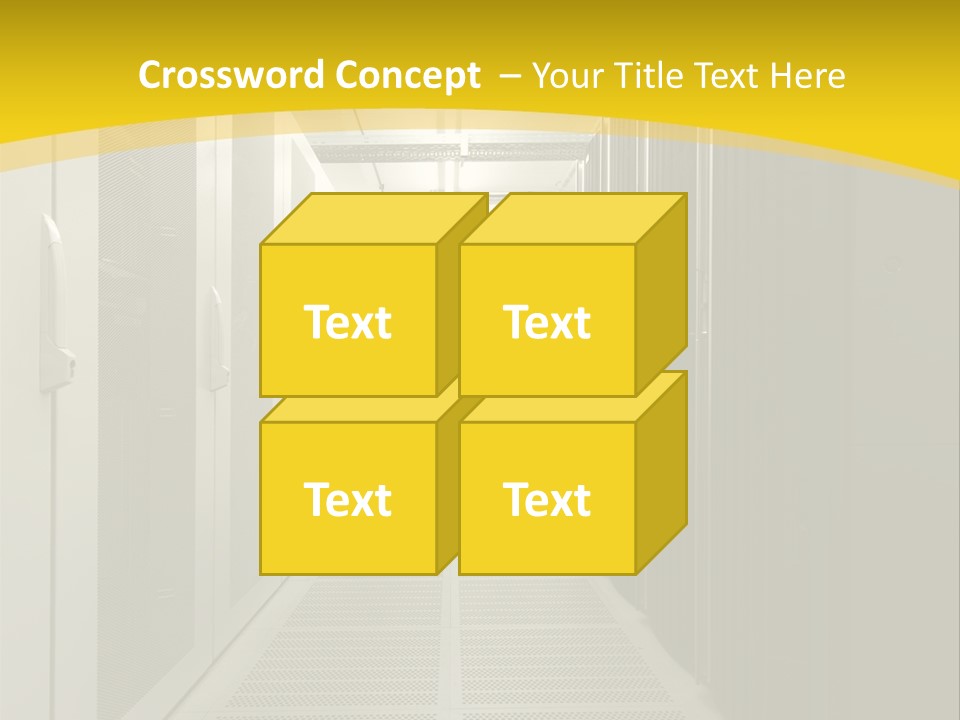 Server Room PowerPoint Template