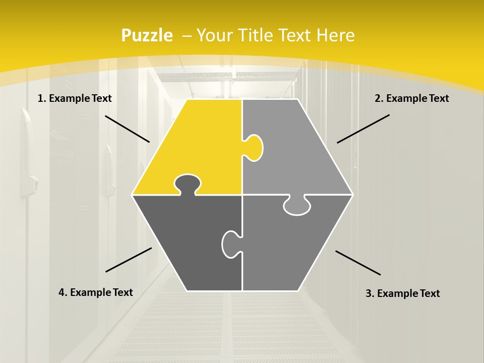 Server Room PowerPoint Template
