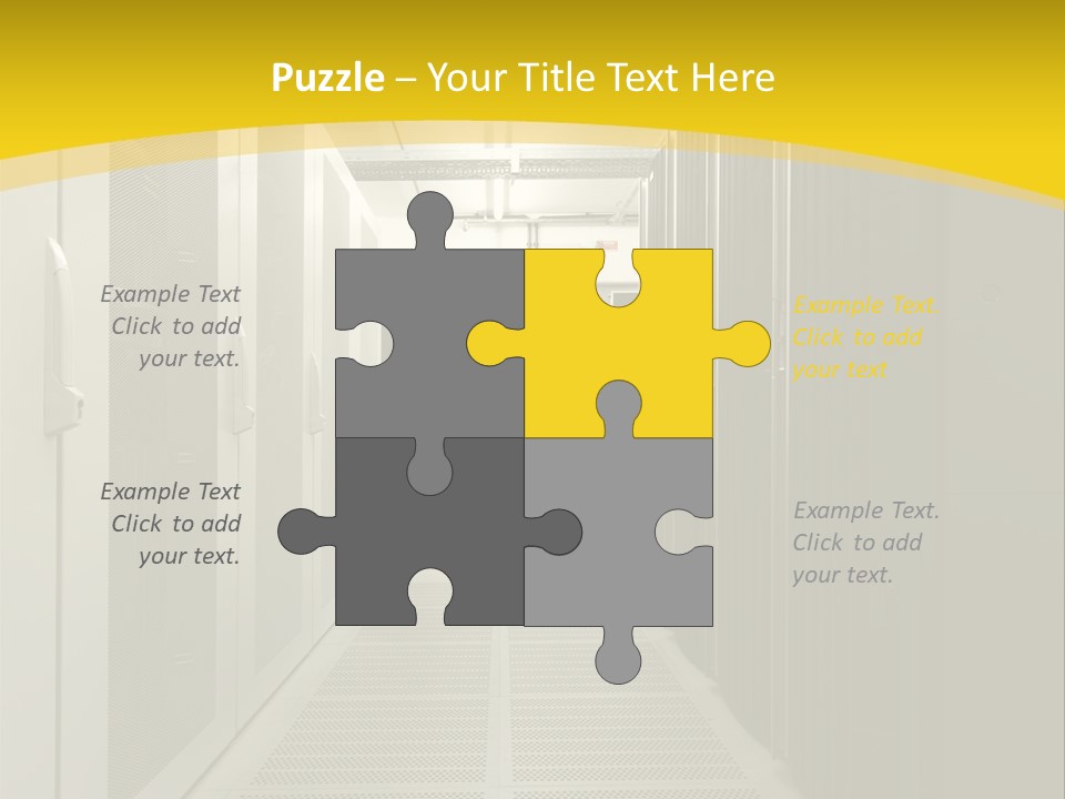 Server Room PowerPoint Template