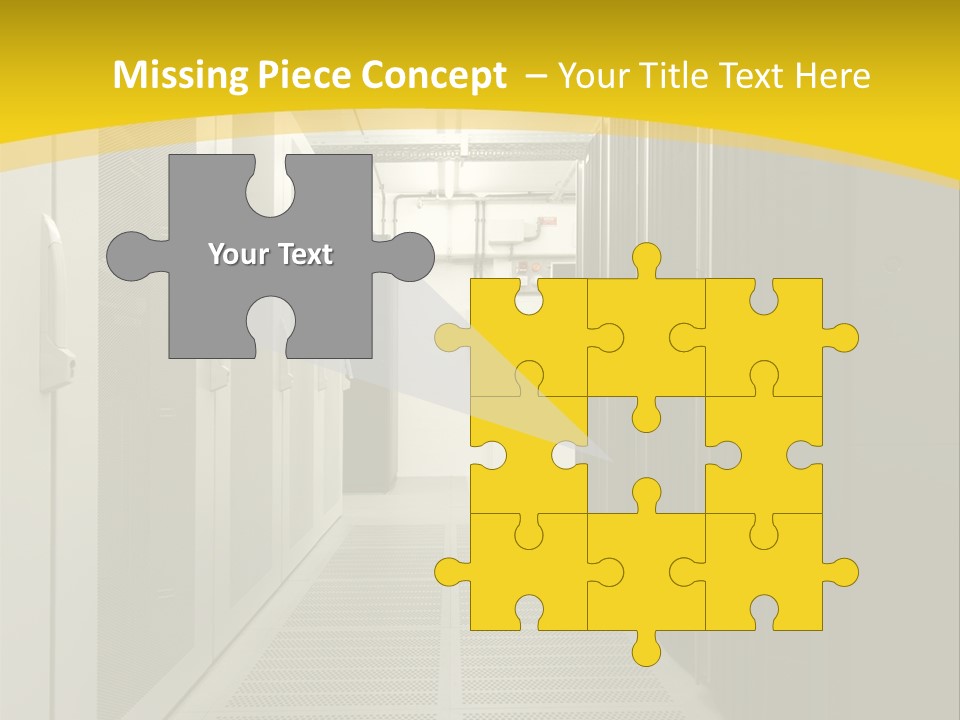 Server Room PowerPoint Template