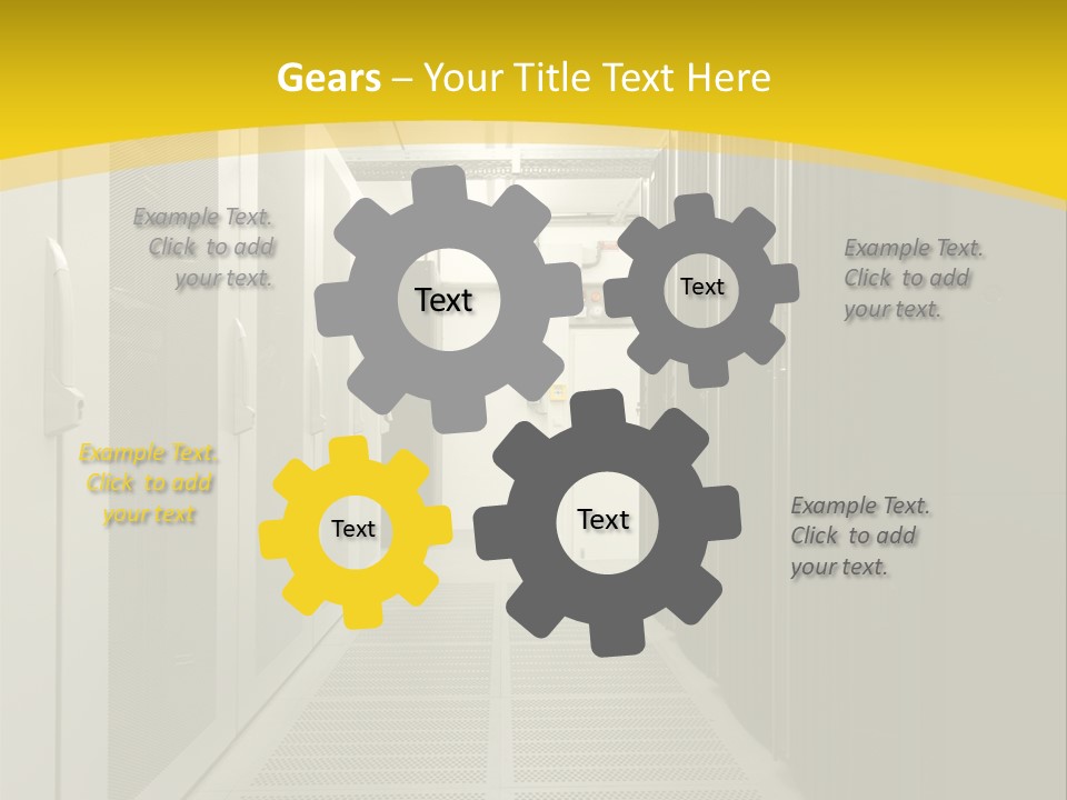 Server Room PowerPoint Template