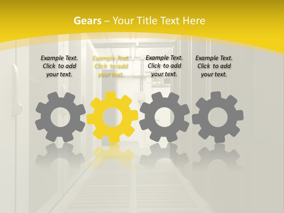 Server Room PowerPoint Template
