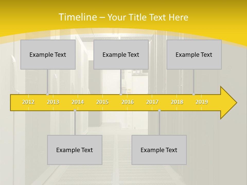 Server Room PowerPoint Template