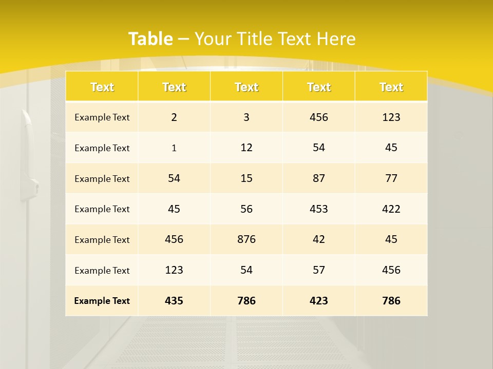 Server Room PowerPoint Template