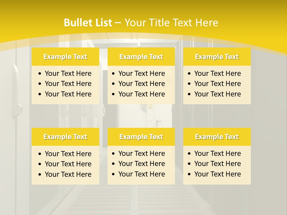 Server Room PowerPoint Template