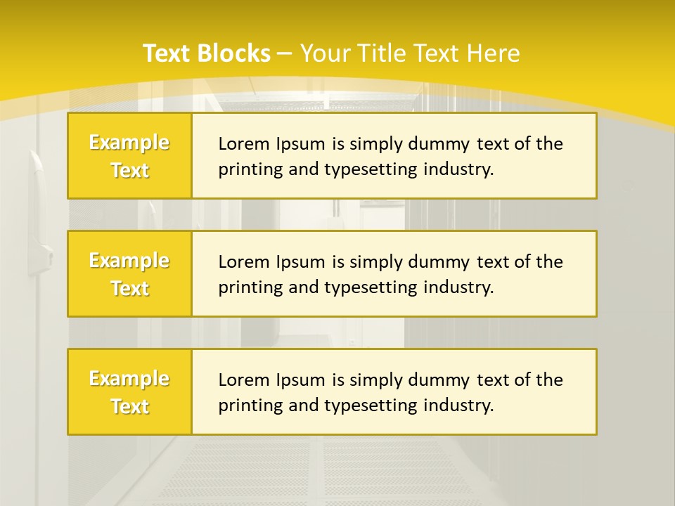 Server Room PowerPoint Template