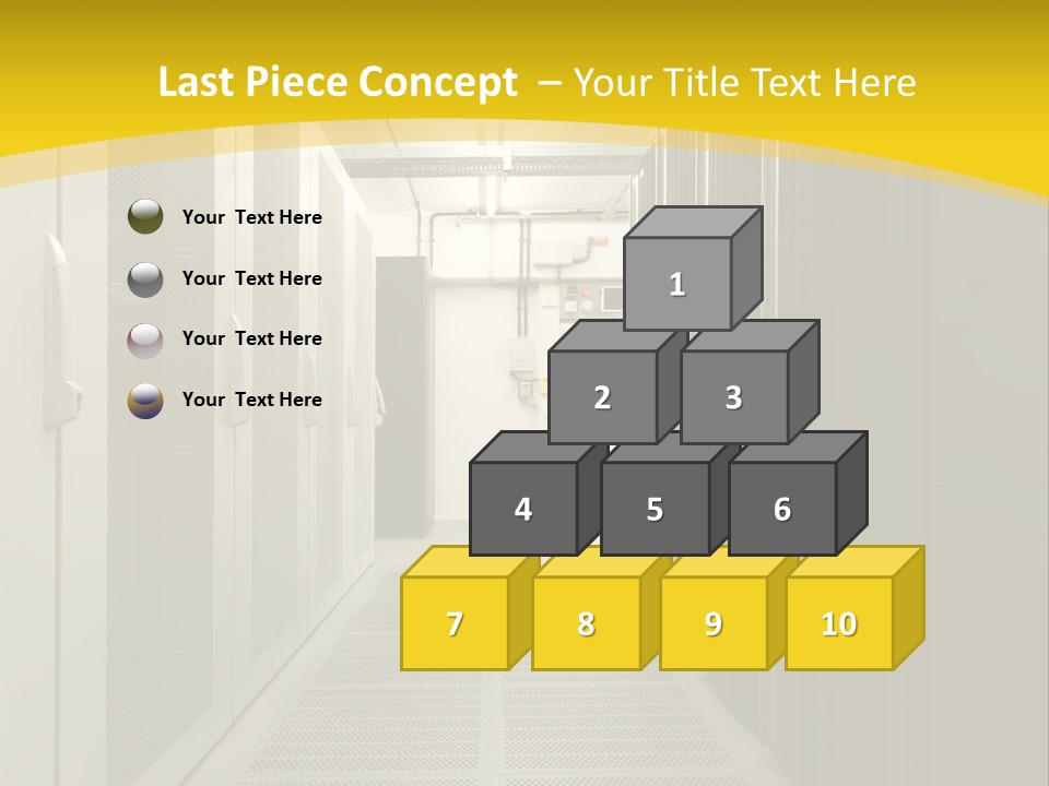 Server Room PowerPoint Template