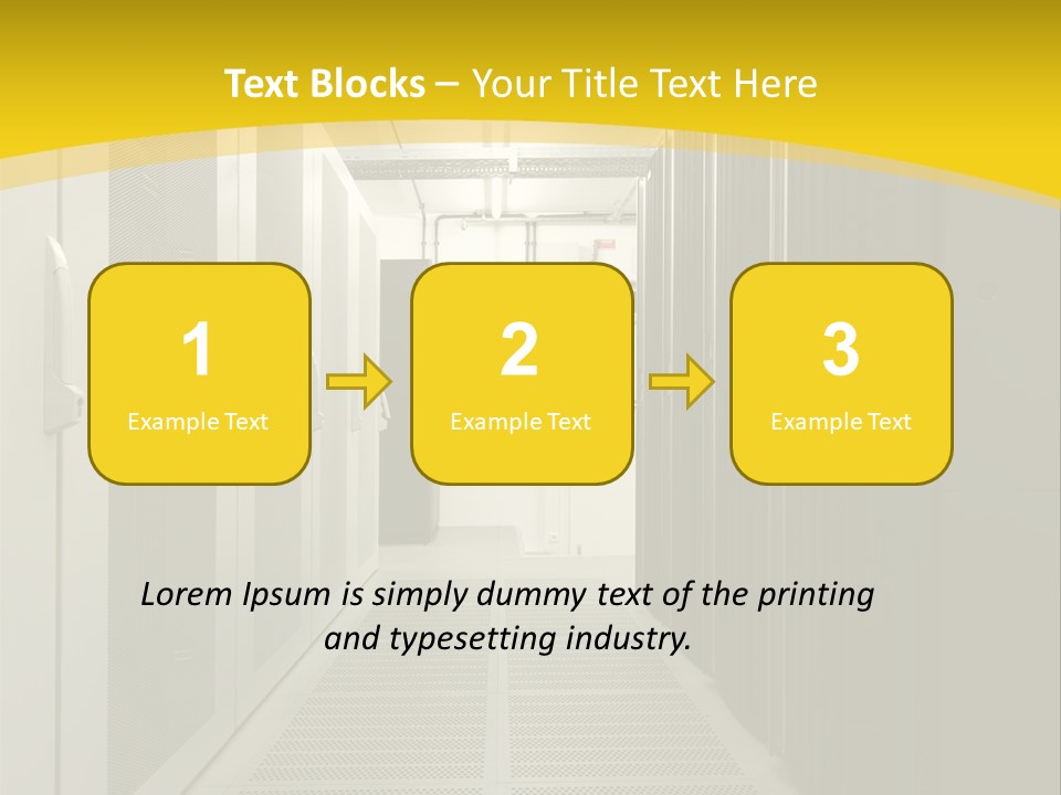 Server Room PowerPoint Template