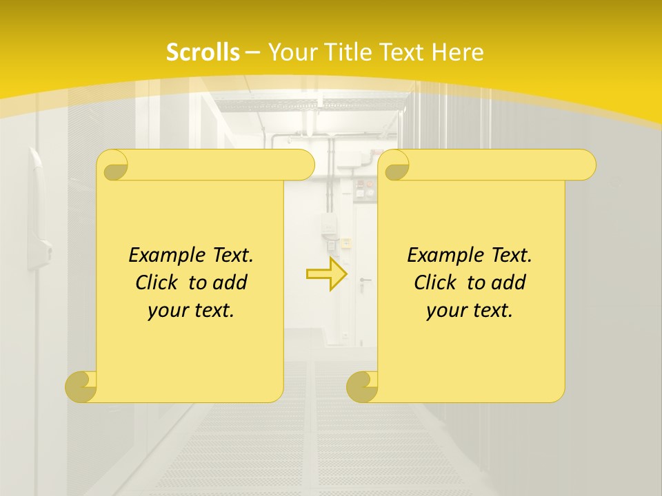 Server Room PowerPoint Template