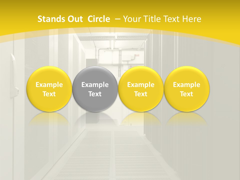 Server Room PowerPoint Template