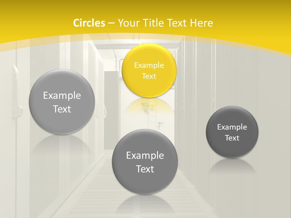 Server Room PowerPoint Template