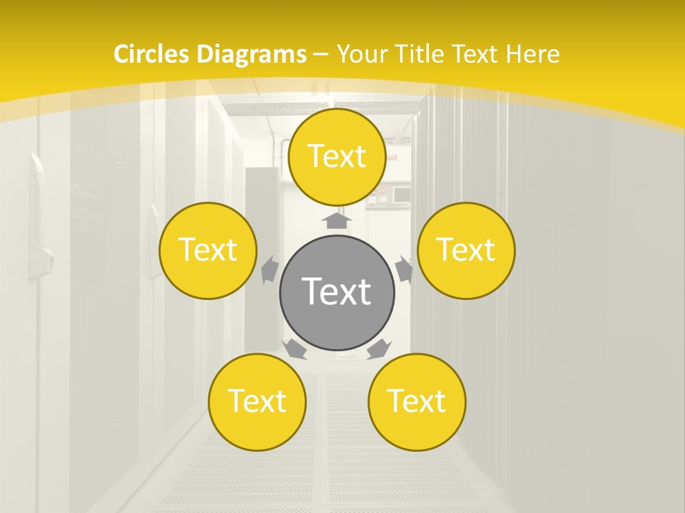 Server Room PowerPoint Template