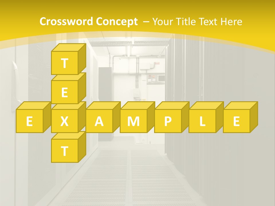 Server Room PowerPoint Template