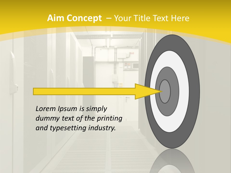Server Room PowerPoint Template