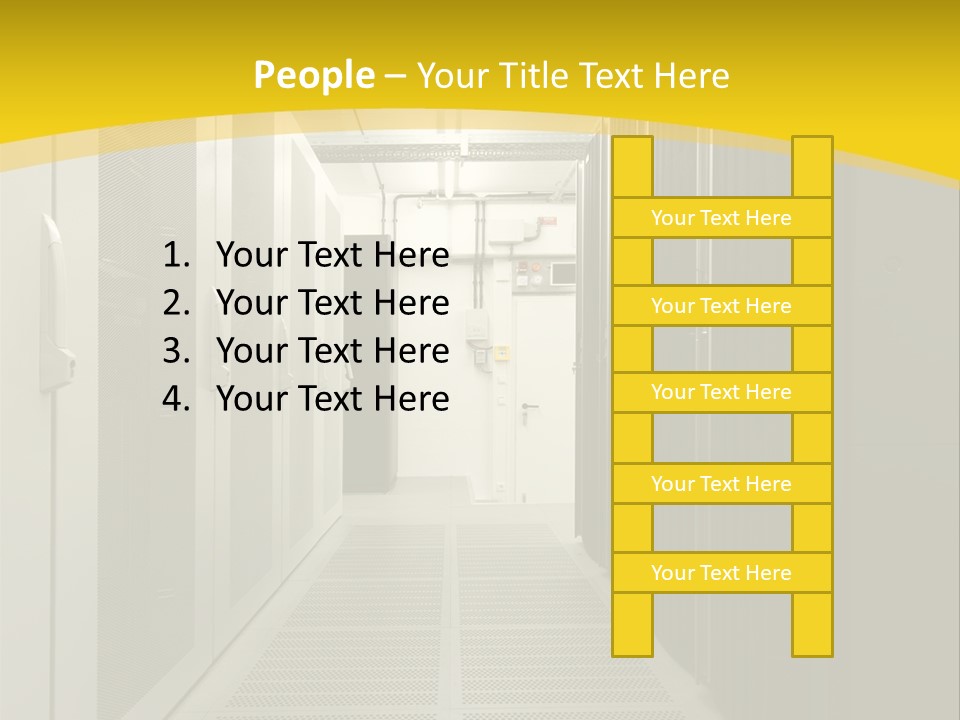Server Room PowerPoint Template