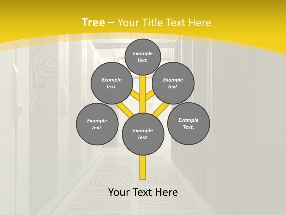 Server Room PowerPoint Template