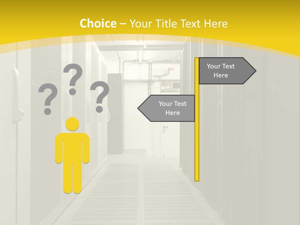 Server Room PowerPoint Template