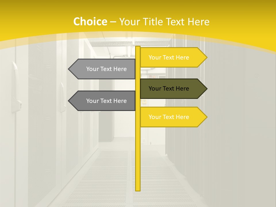 Server Room PowerPoint Template