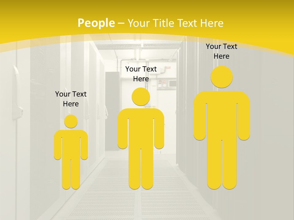 Server Room PowerPoint Template