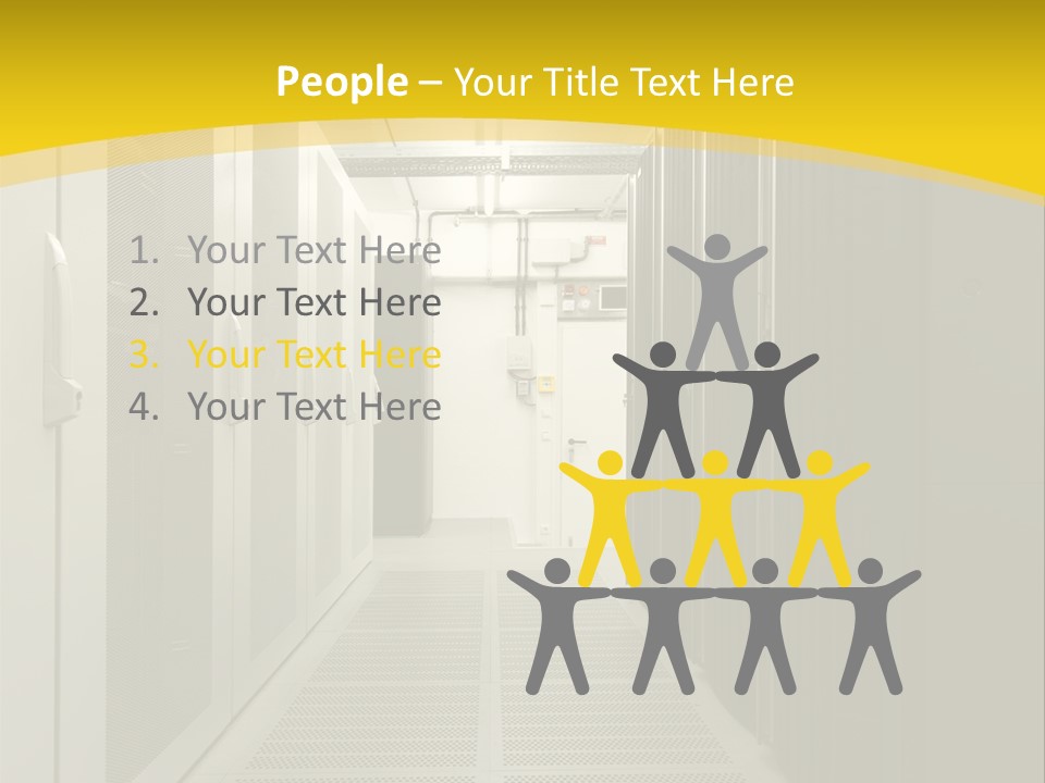 Server Room PowerPoint Template