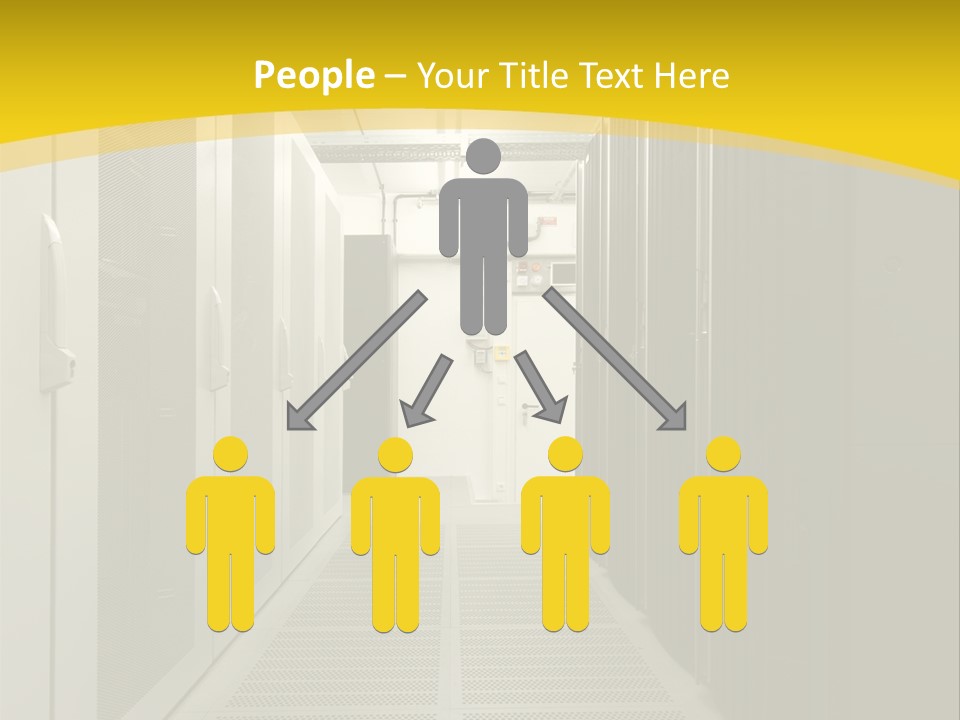 Server Room PowerPoint Template