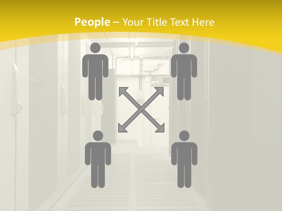 Server Room PowerPoint Template